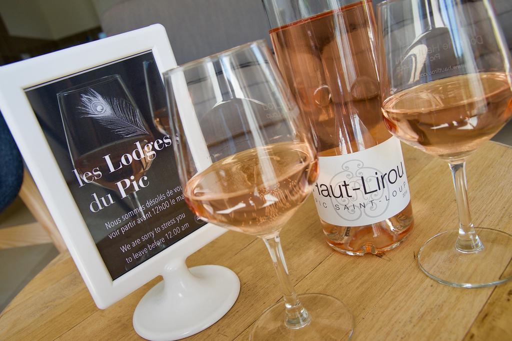 Les Lodges Du Pic Le Triadou Ngoại thất bức ảnh